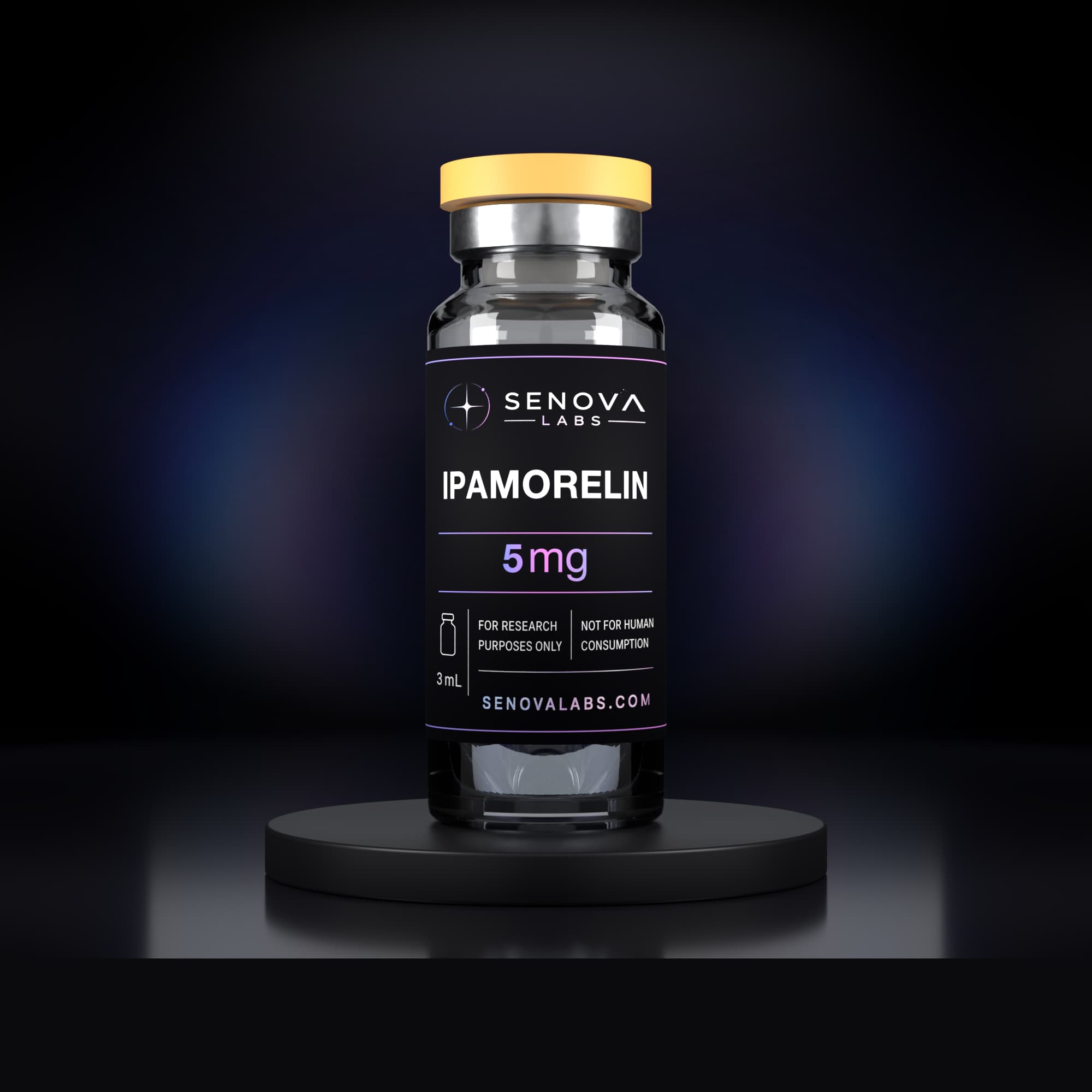 Ipamorelin 5 mg — pojedyncza fiolka