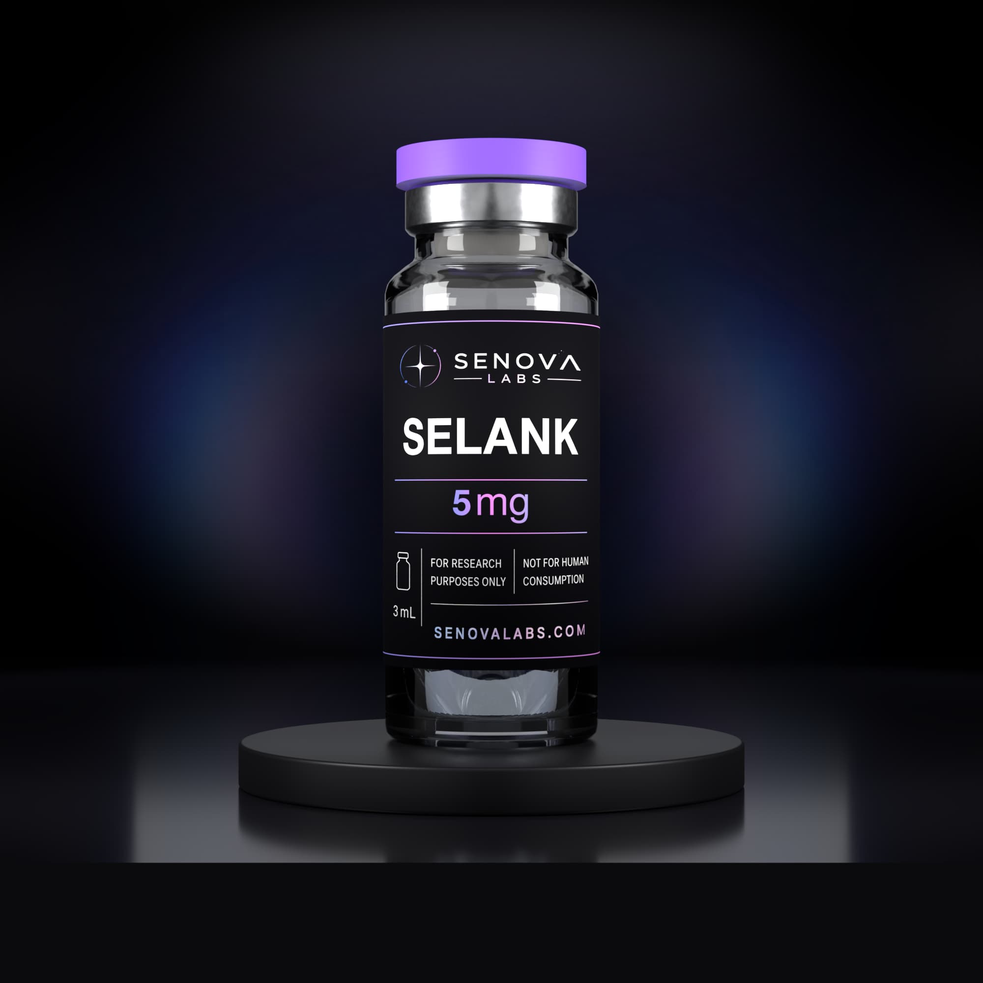 Selank 5 mg — pojedyncza fiolka
